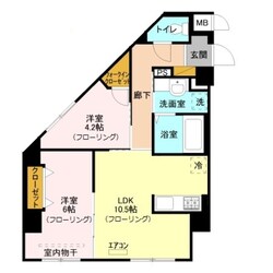 ラフレ東川口の物件間取画像